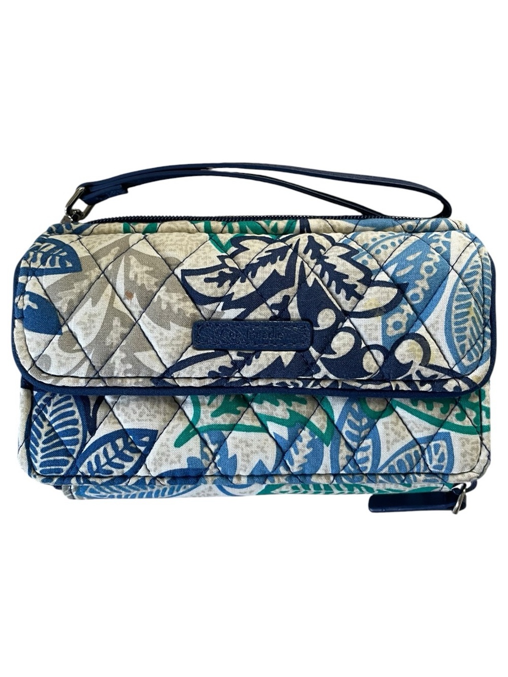 Vera Bradley Blue Wristlet